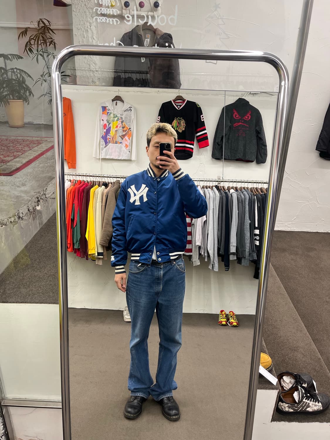 스타터 USA 뉴욕 양키스 스타디움 자켓 상품이미지7