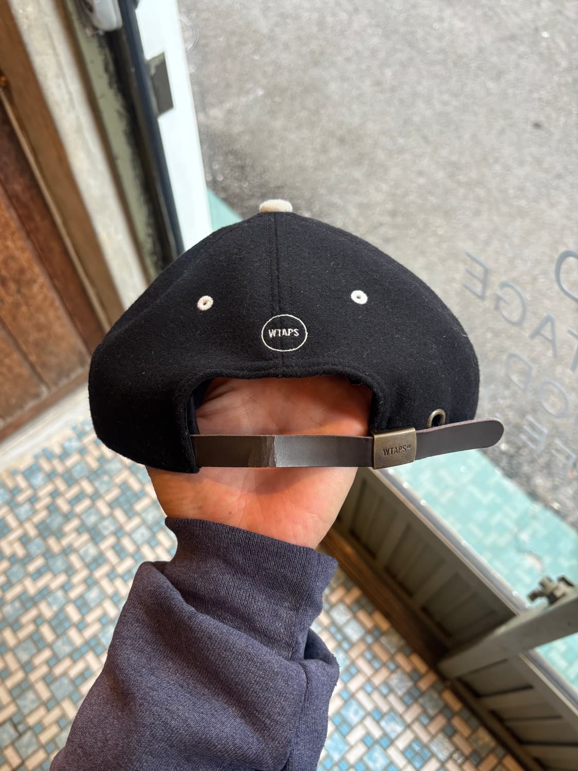 WTAPS Wool “WT” Logo Cap 상품이미지3