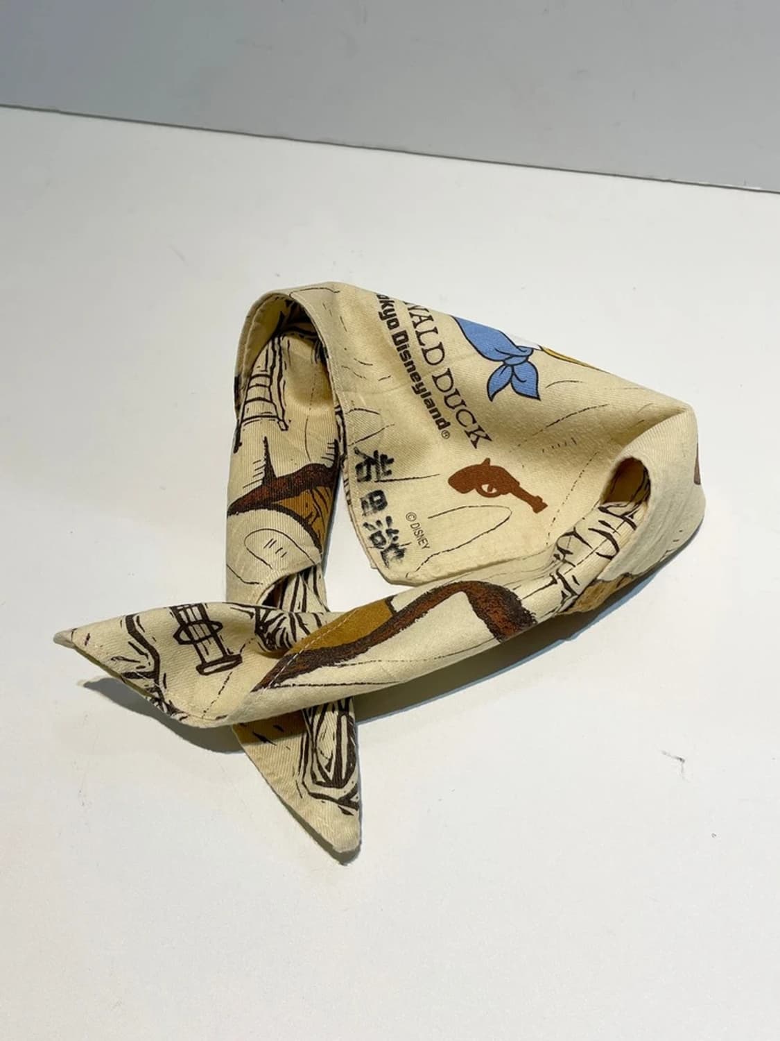 도쿄 디즈니랜드 도날드덕 쁘띠 손수건 A1362    상품이미지1