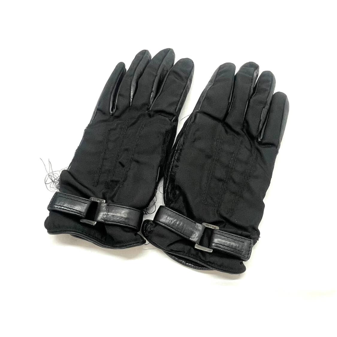 프라다 나일론 가죽 캐시미어 믹스 글러브 상품이미지1