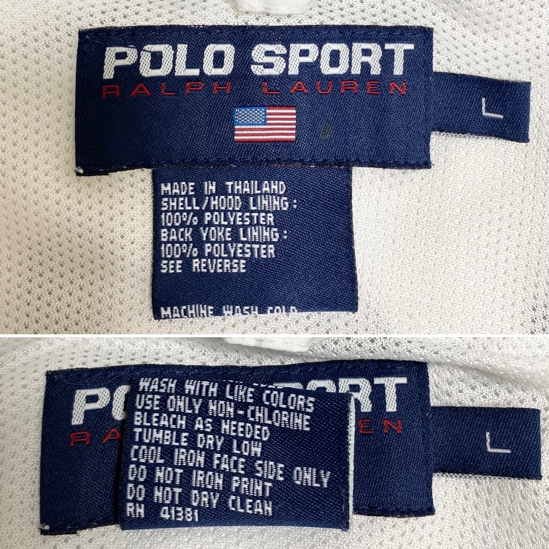 1993년 POLO SPORT USA FLAG ANORAK OG 상품이미지9