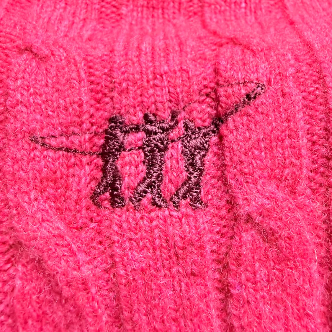 헨리코튼 울 100% 케이블 니트 M 상품이미지6