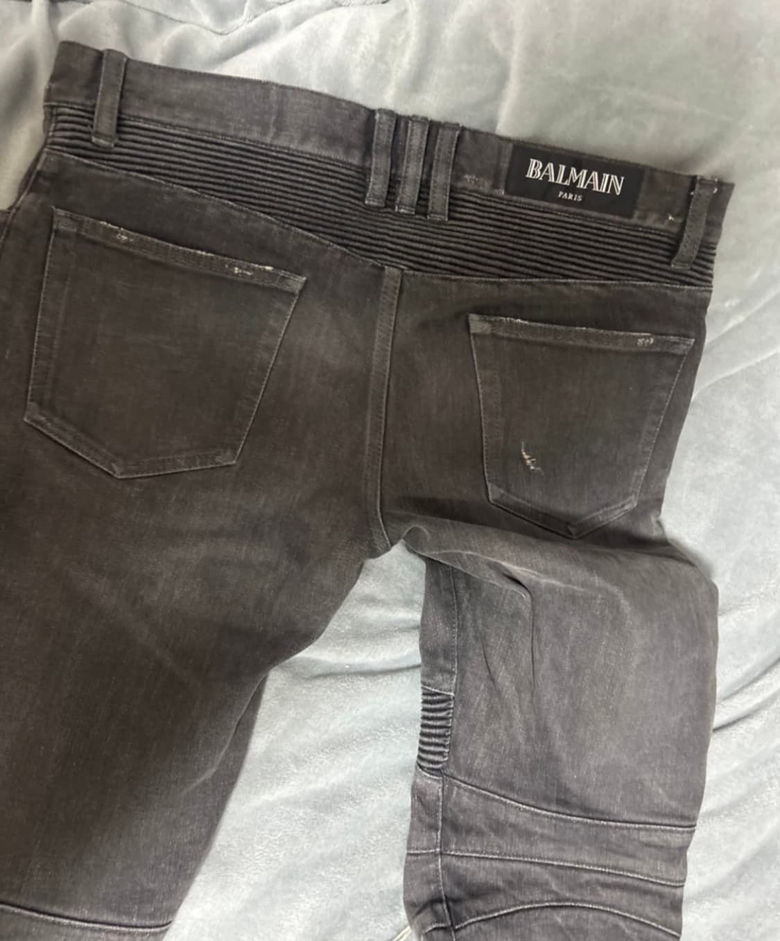발망 블랙 바이커진 데미지 상품이미지2