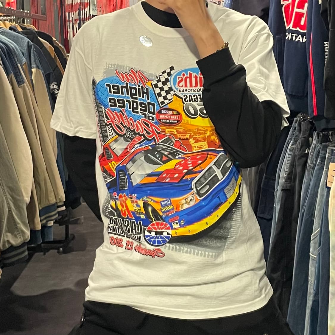 [IM] 나스카 프린팅 반팔 상품이미지3