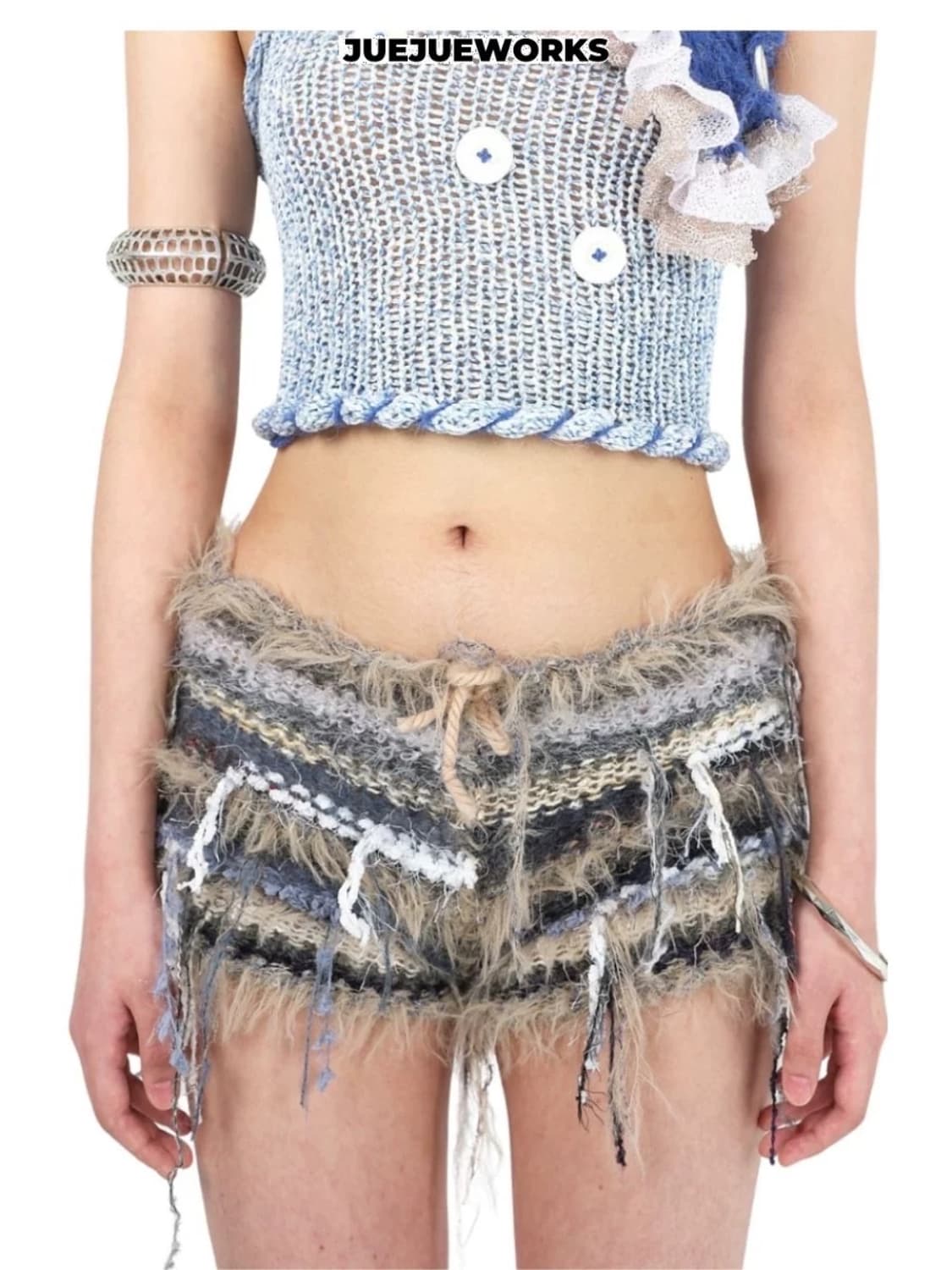 Juejueworks 니트 숏팬츠 M 상품이미지2