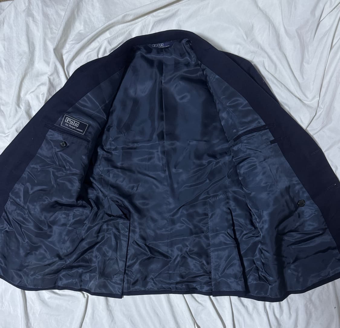 폴로랄프로렌 더블 브레스티드 네이비 금장 블레이저 상품이미지3