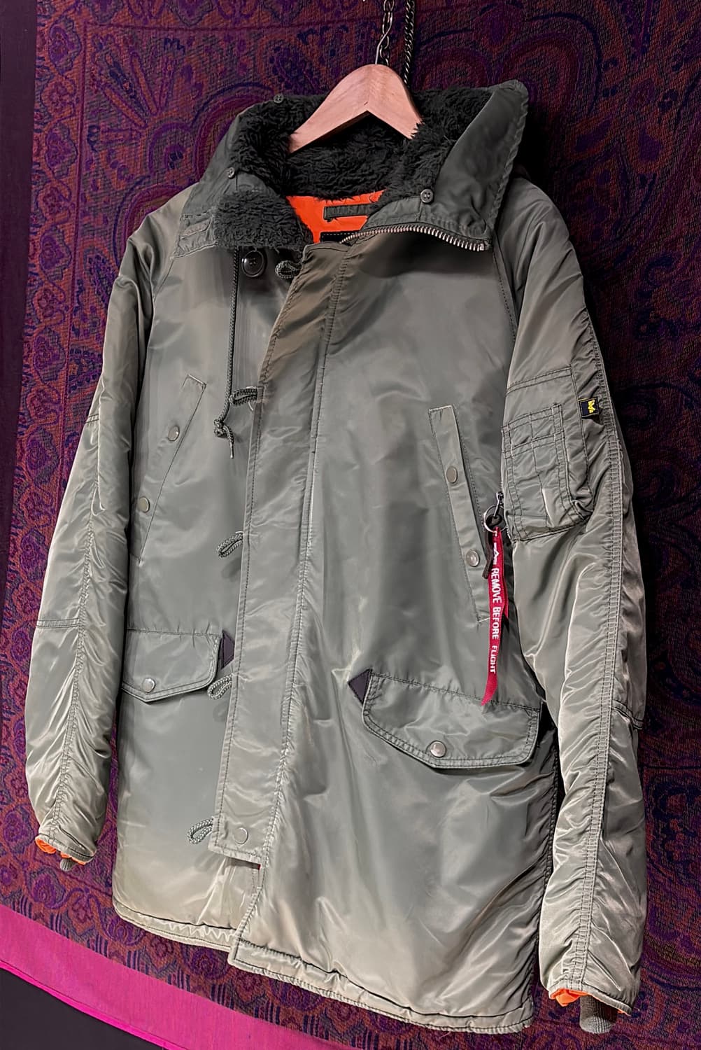 알파 인더스트리 n-3b 파카 상품이미지3