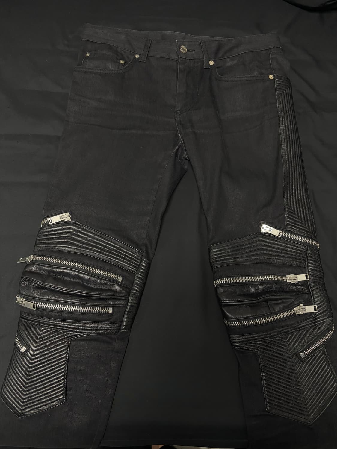 17FW 생로랑 레더패널진 31 상품이미지1