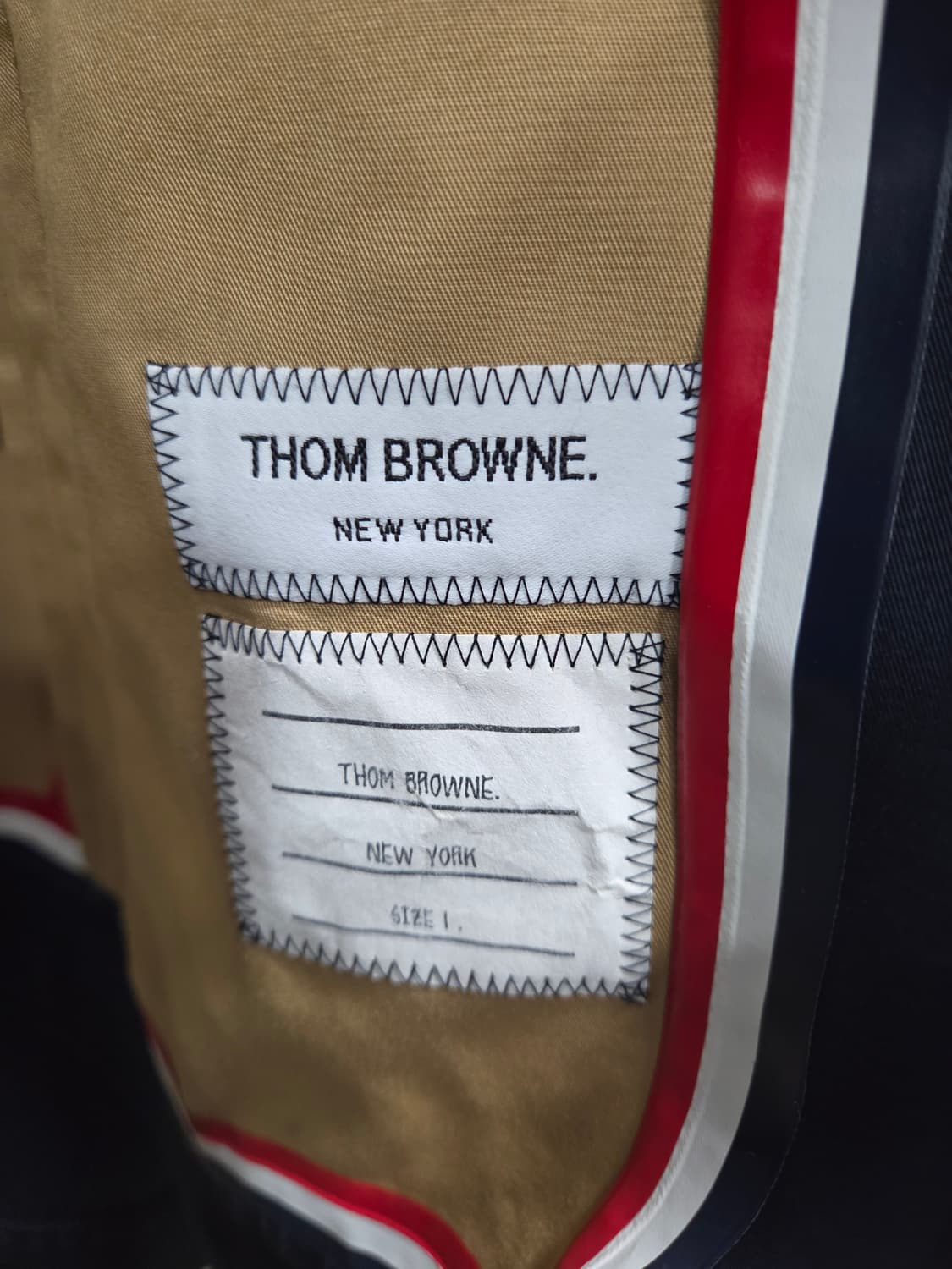 톰브라운 네이비 자켓 상품이미지6