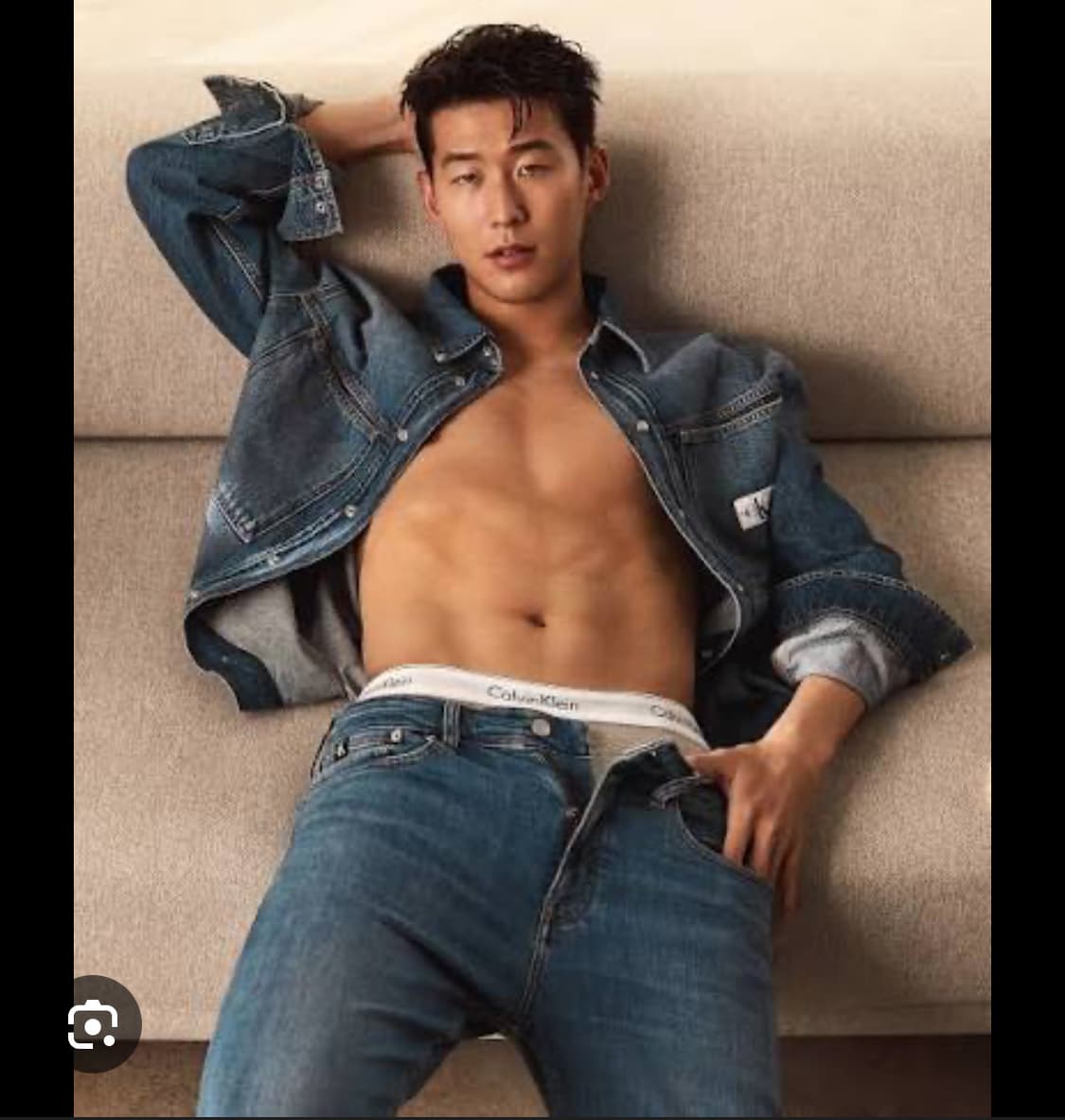 캘빈클라인 손흥민 데님자켓  xxl 상품이미지1