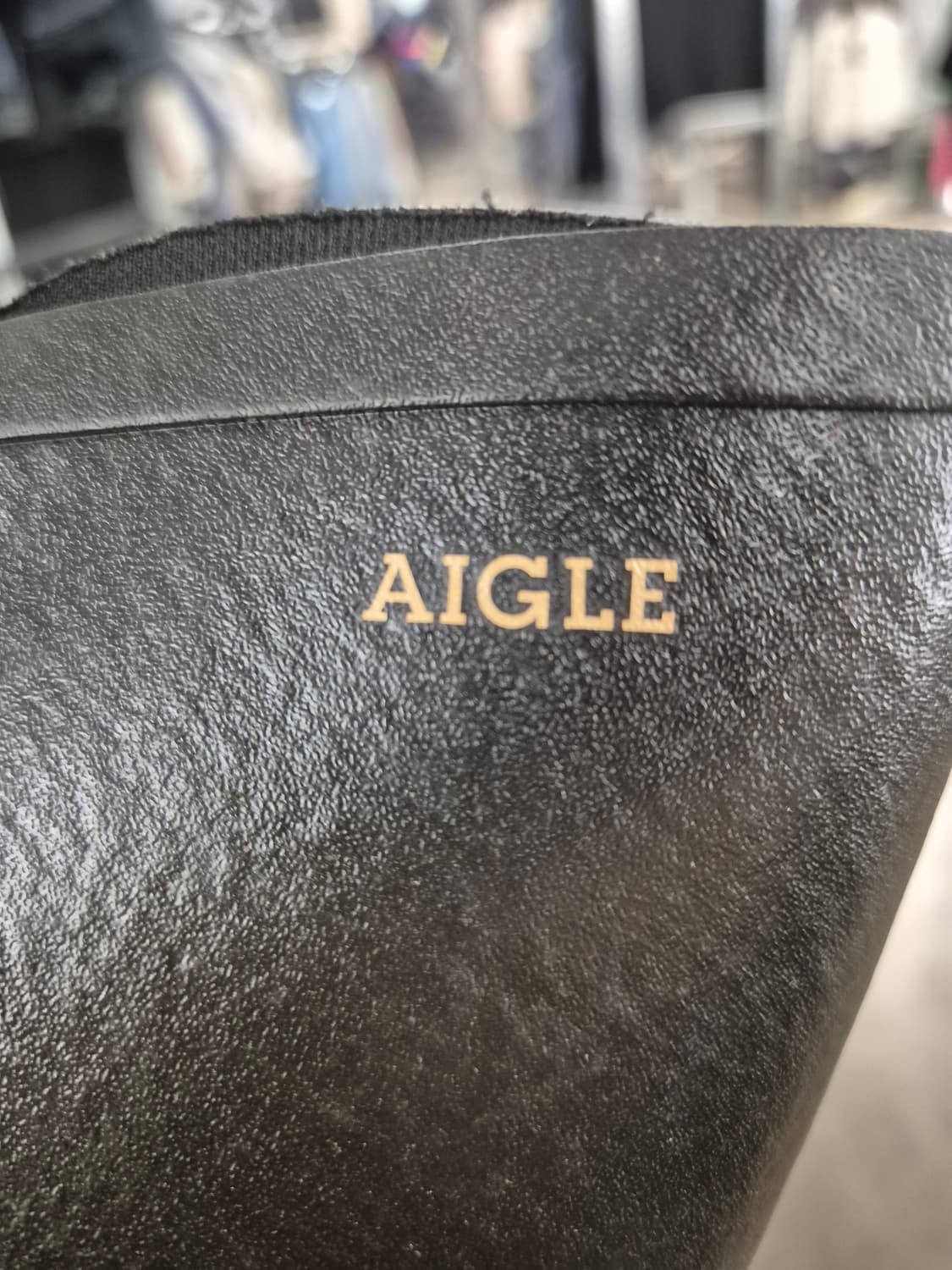 AIGLE 여성 레인부츠 230mm 블랙 상품이미지7