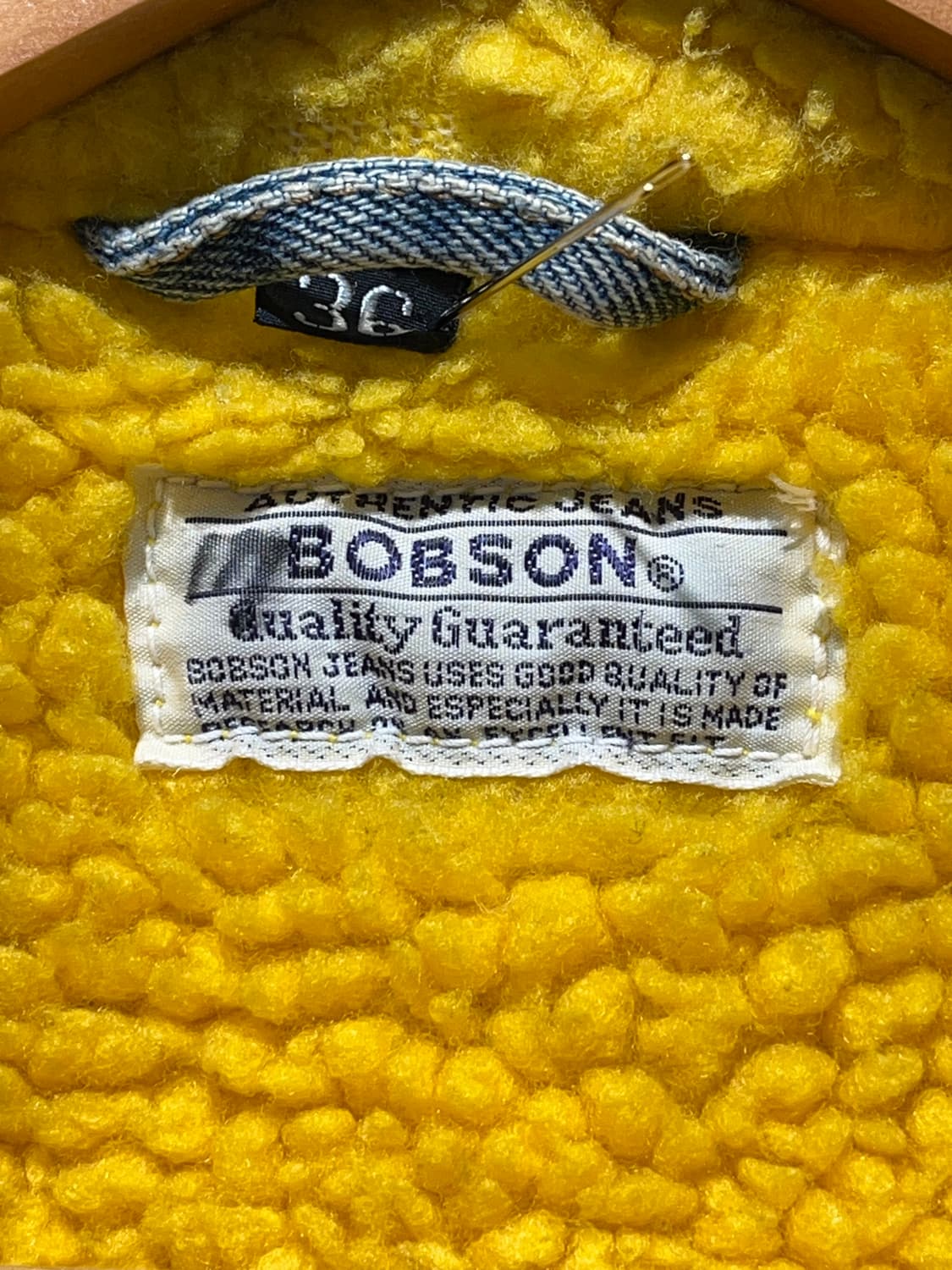 빈티지 70s~90s 데님 bobson 쉐르파 자켓  상품이미지3