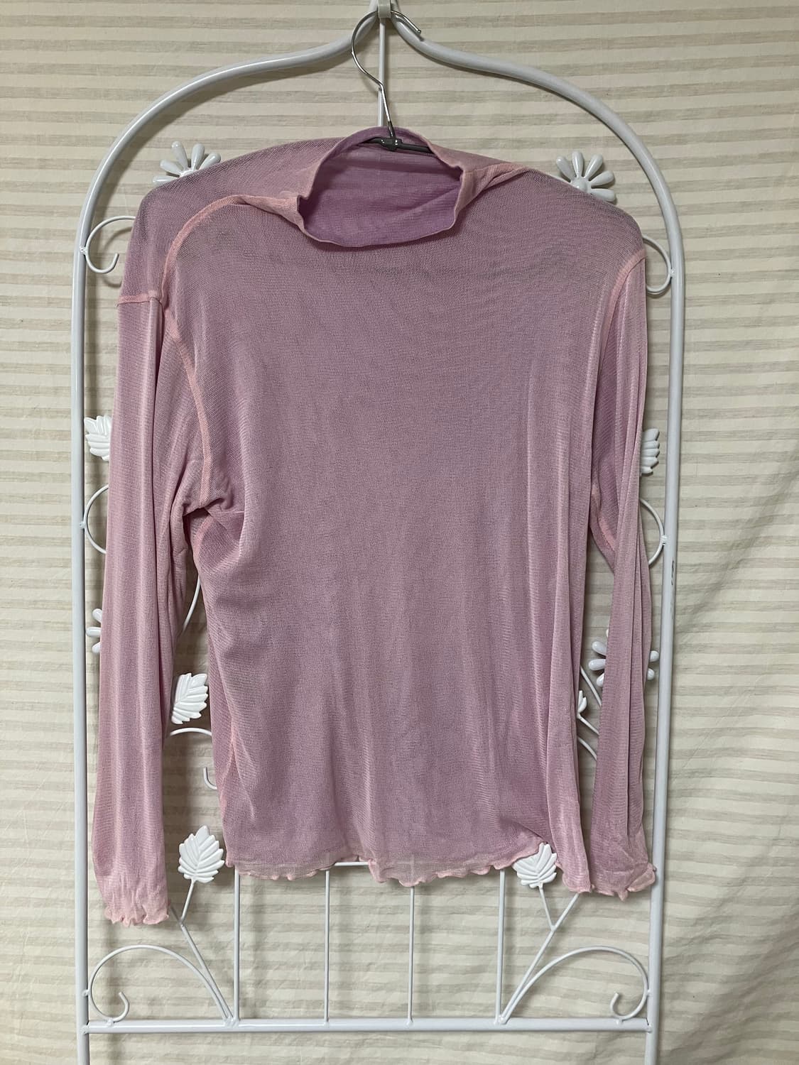 핑크 레이스 티셔츠610   상품이미지1