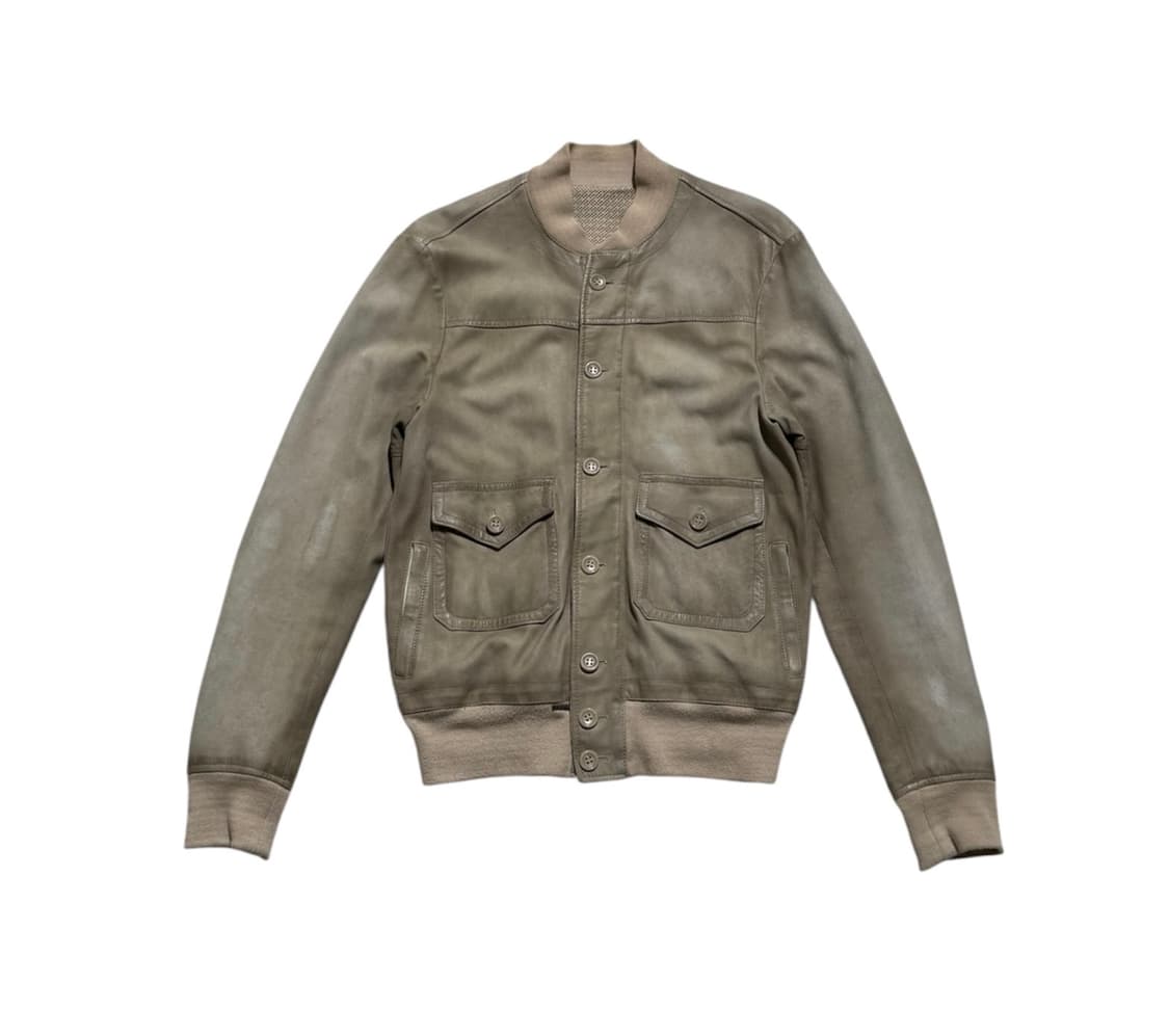 S.W.O.R.D A-1 스웨이드 봄버 자켓 상품이미지1