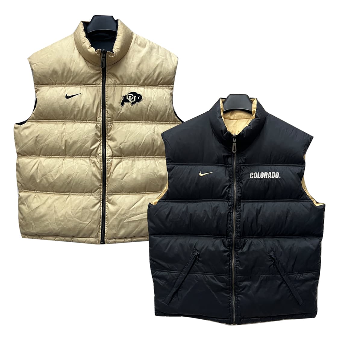 90s 나이키 콜로라도 버팔로우스 리버시블 패딩 조끼 105 상품이미지1