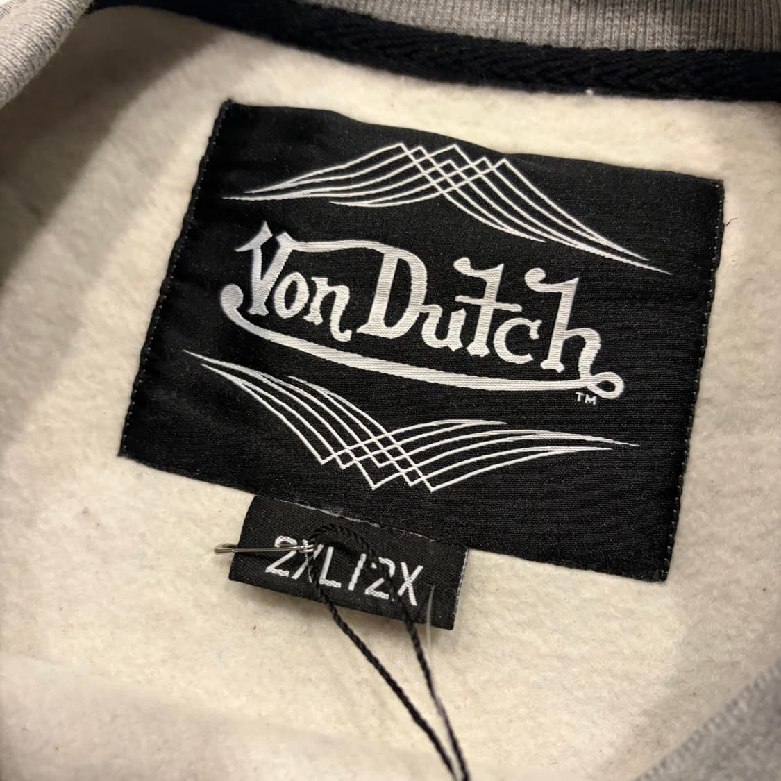 [2XL] 본더치 윙아이 눈알 로고 맨투맨 그레이 C594 상품이미지5