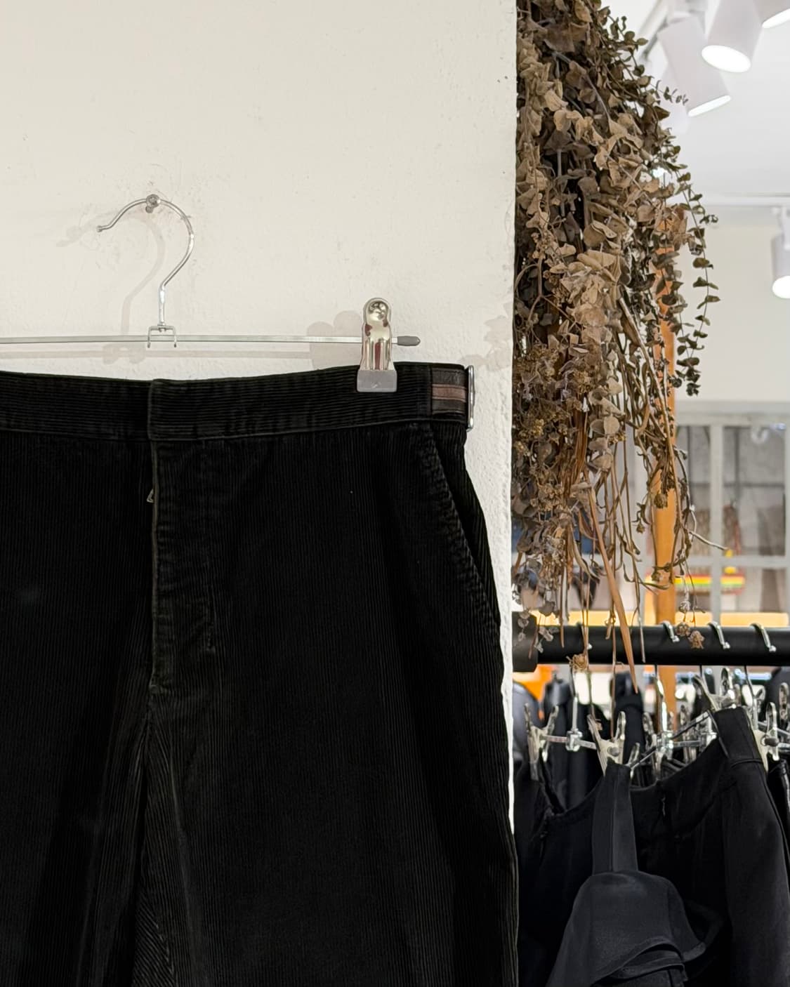 프라다 스포츠 카키 코듀로이 벨티드 숏팬츠 상품이미지4