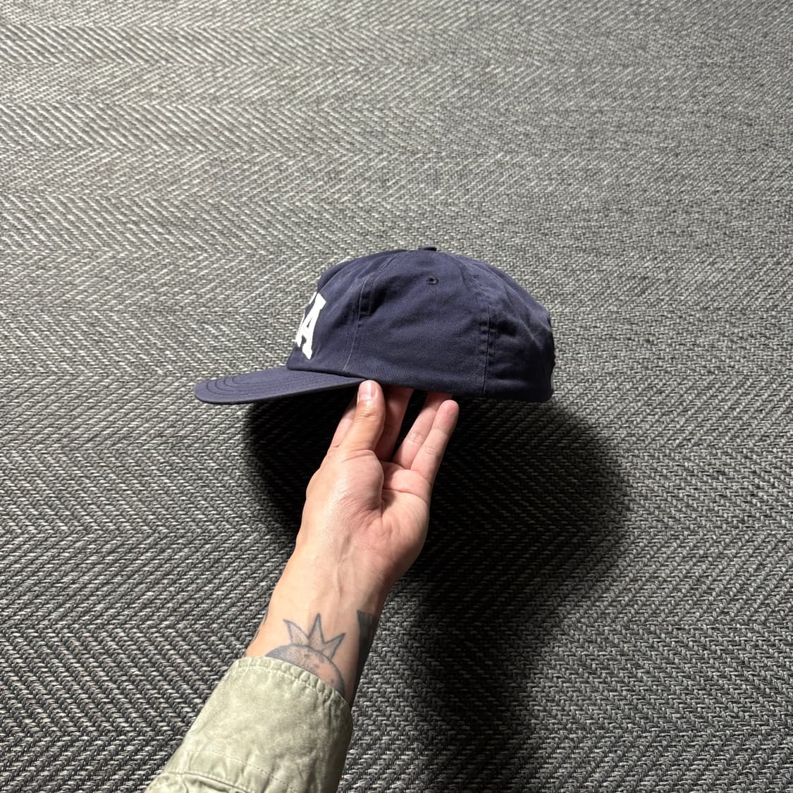 90s 폴로랄프로렌 미제 성조기 아플리케 올드 캡 상품이미지6