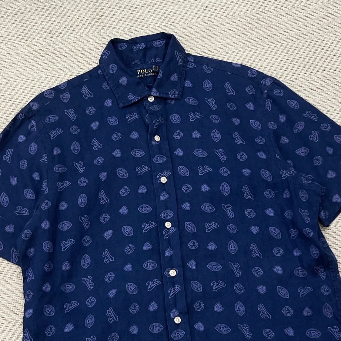 폴로 랄프로렌 패턴 린넨셔츠 r3322 상품이미지3