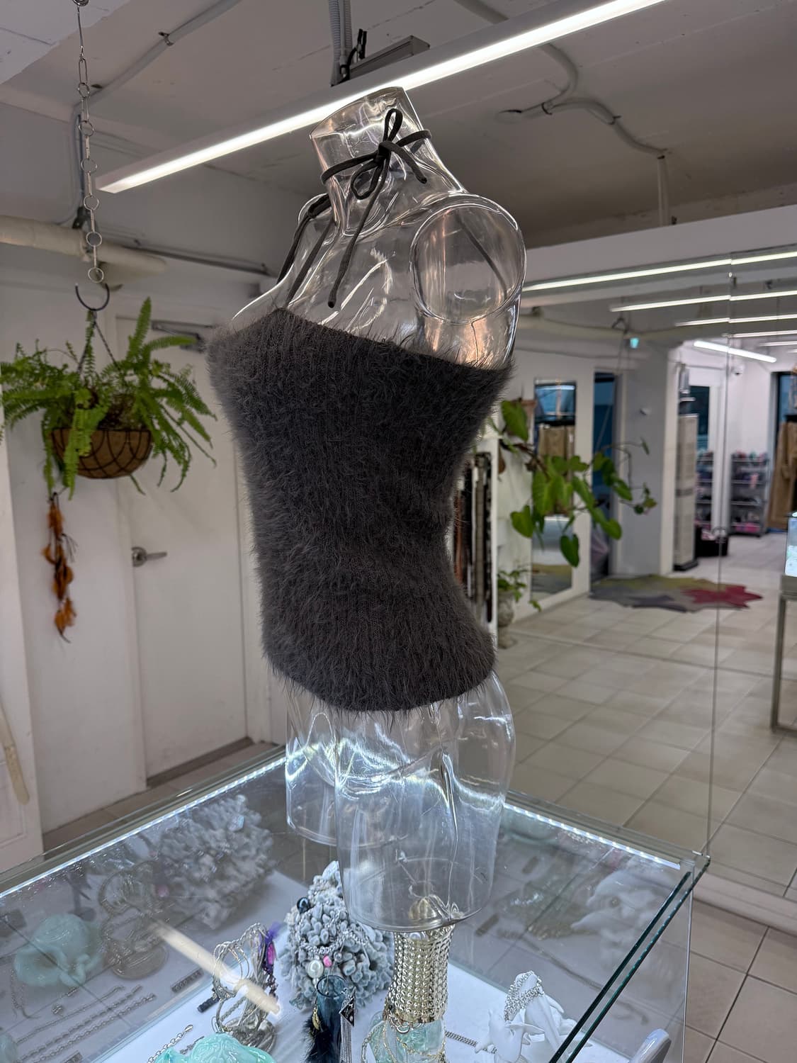 fluffy knit cami top 상품이미지2