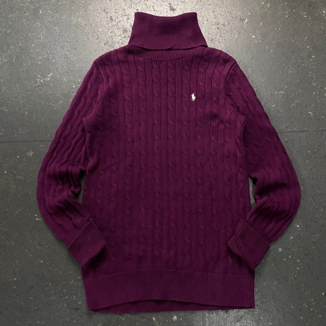 100 폴로 꽈배기 니트 원피스  상품이미지1