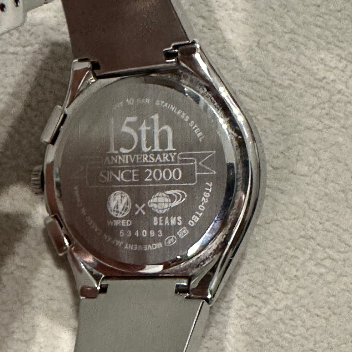세이코 SEIKO WIRED x BEAMS 한정 크로노그래프 쿼츠 시계 상품이미지2
