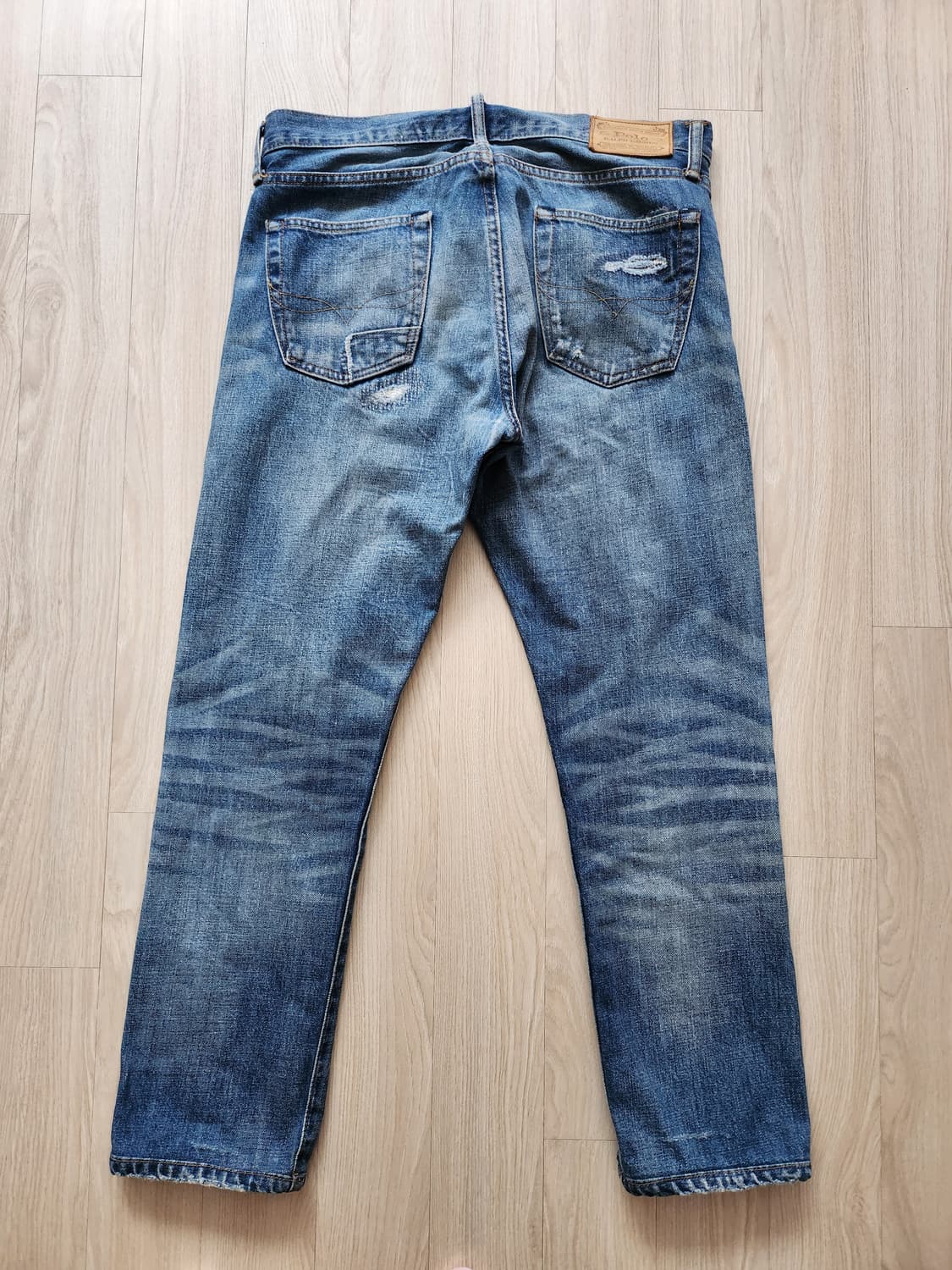 폴로랄프로렌 워싱패치청바지(30/32 상품이미지2