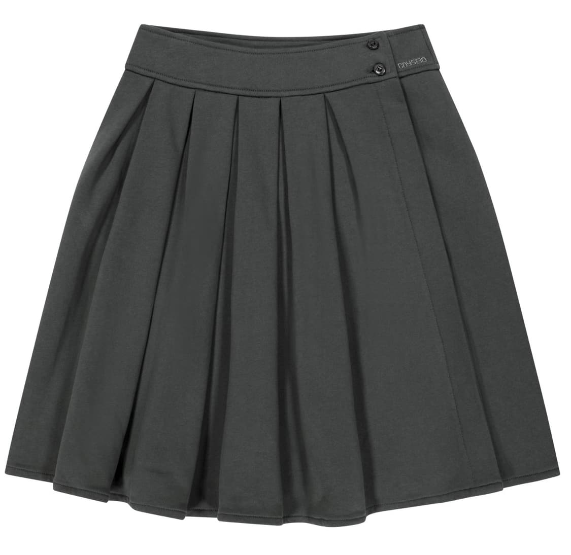 코이세이오 코지 스웨트 랩 스커트 차콜 1 상품이미지1