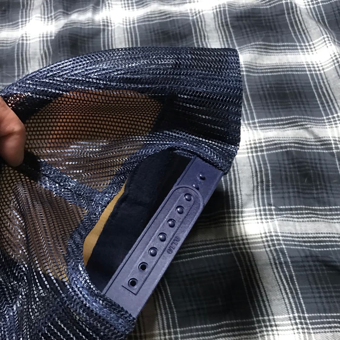 아메리칸 빈티지 그린 신드롬 투톤 매쉬 캡 상품이미지3