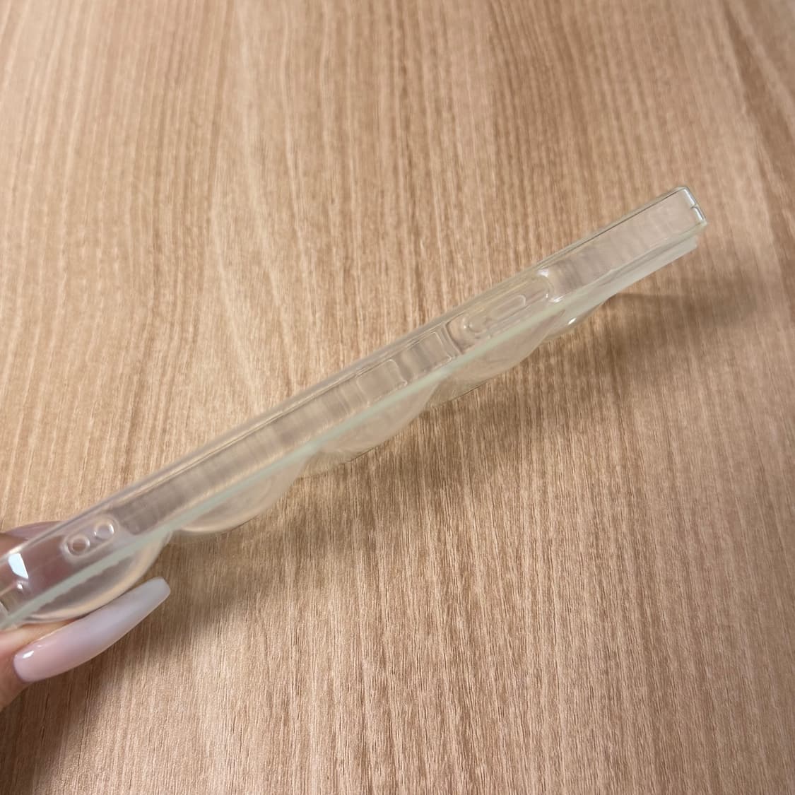 (15플러스) Let's cancel Monday 클리어 푸퍼 케이스 상품이미지3