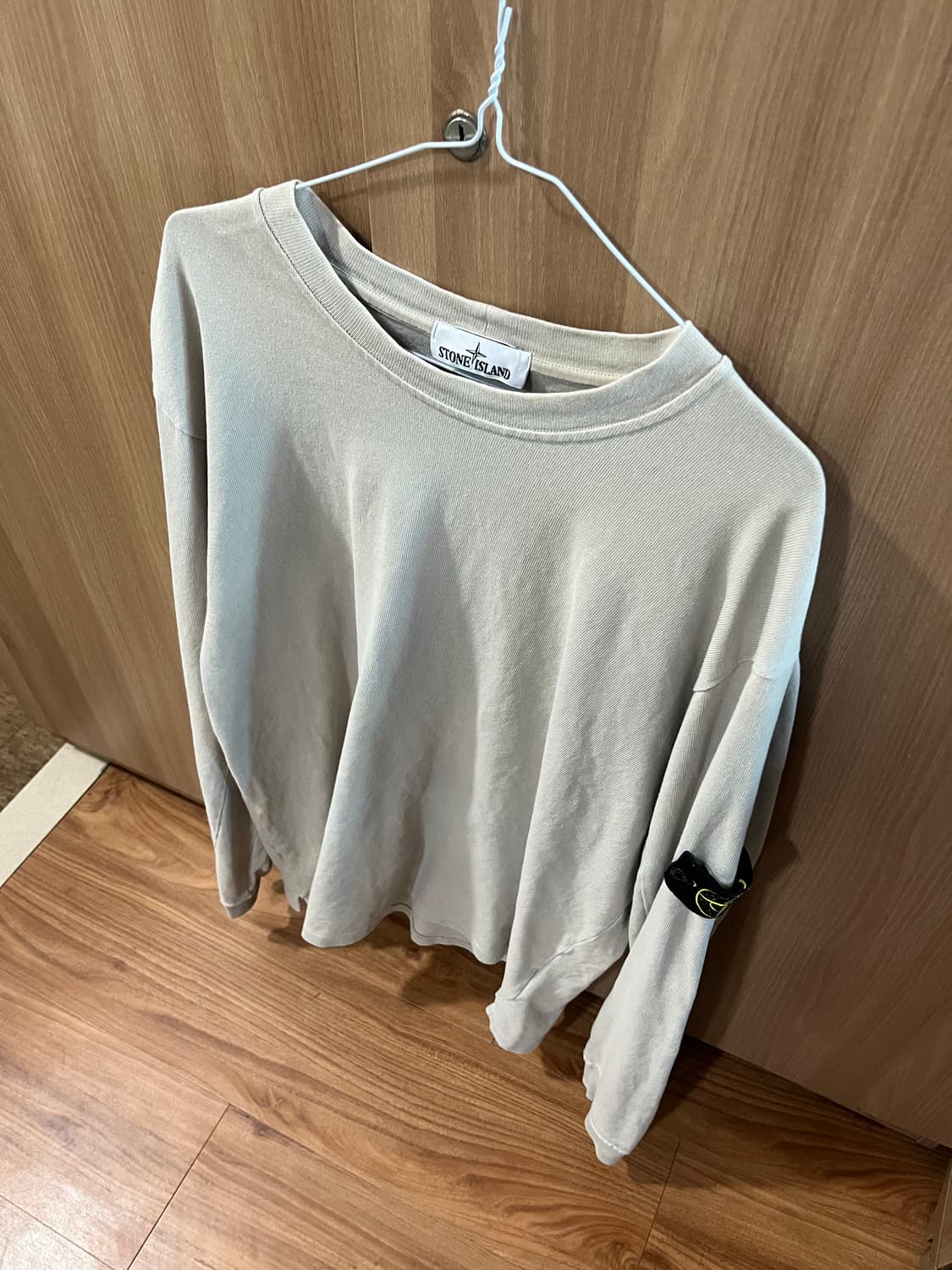 스톤아일랜드 롱슬리브 아이보리 3xl 상품이미지1