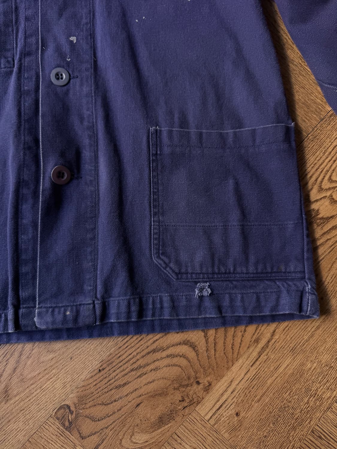 [M]90's EIKO 빈티지 페인팅 프렌치 워크자켓 상품이미지6