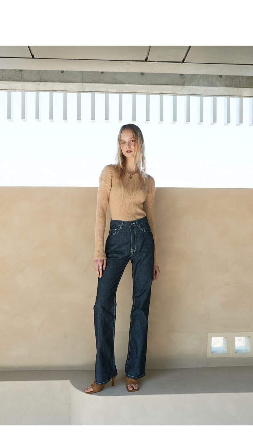 ouie 린넨 데님 상품이미지2