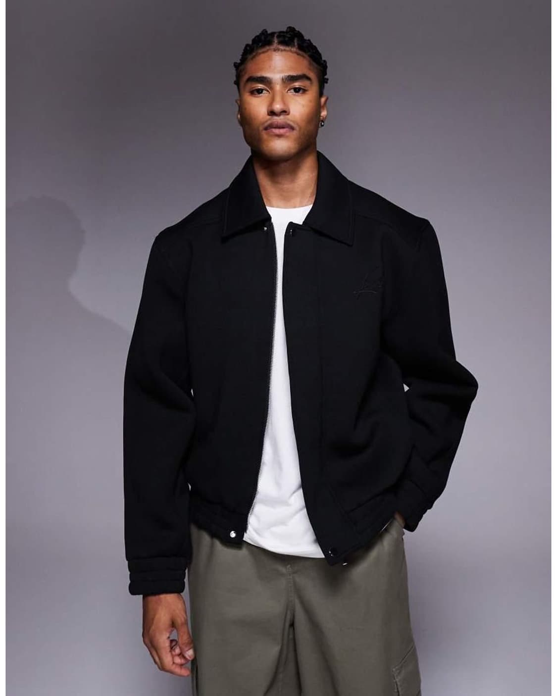 자라 컴포트 테크니컬 자켓 블랙 상품이미지2