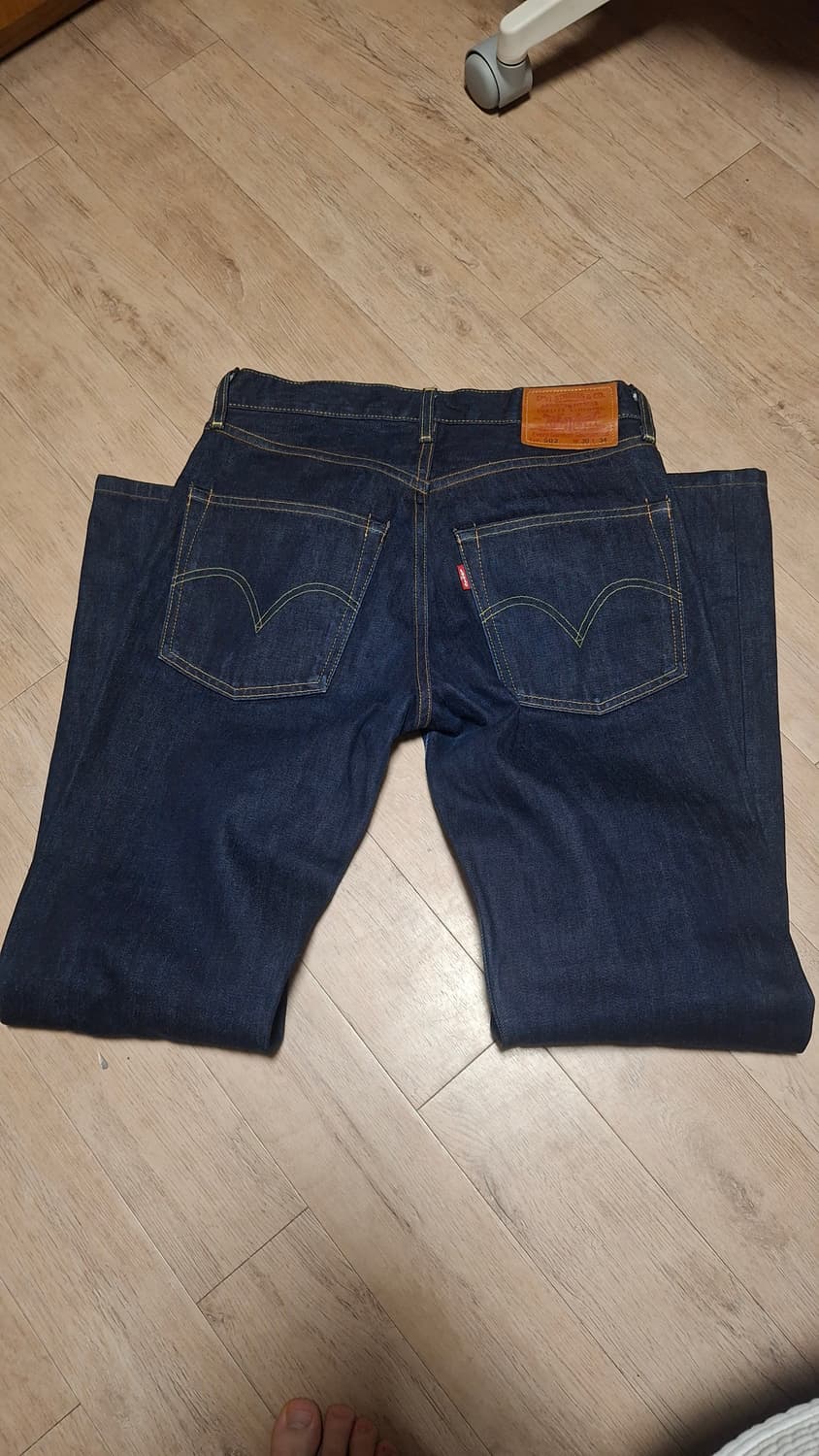 리바이스 502 일본판 셀비지데님  상품이미지7