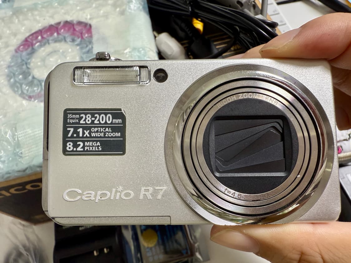 리코 Caplio R7 디지털 카메라 빈티지카메라 상품이미지2