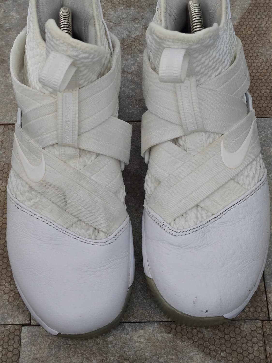 (270)나이키 르브론 12 솔져 화이트 상품이미지2