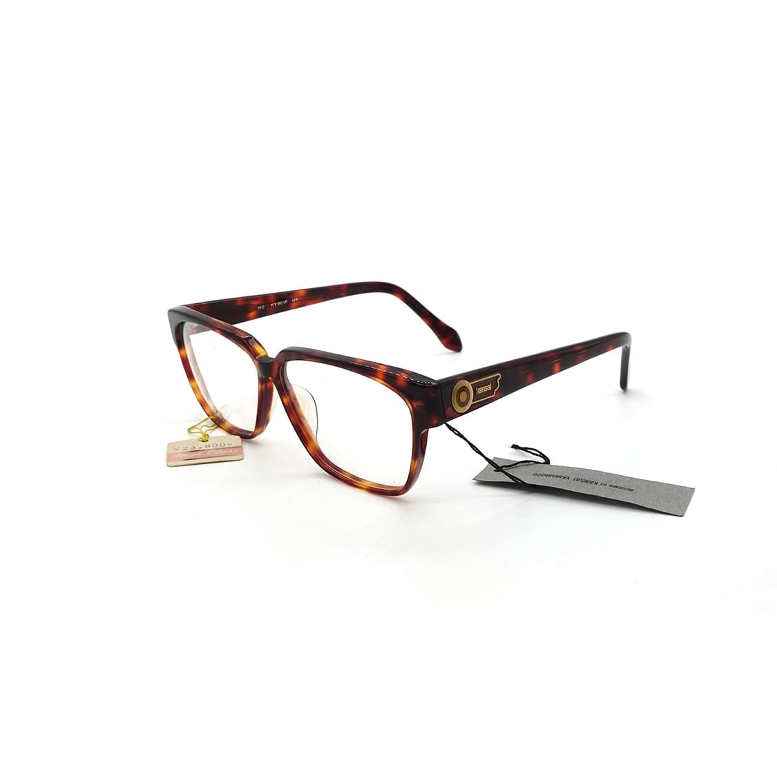 KANSAIEYEWEAR 칸사이야마모토 호피 뿔테 긱시크 안경 상품이미지1