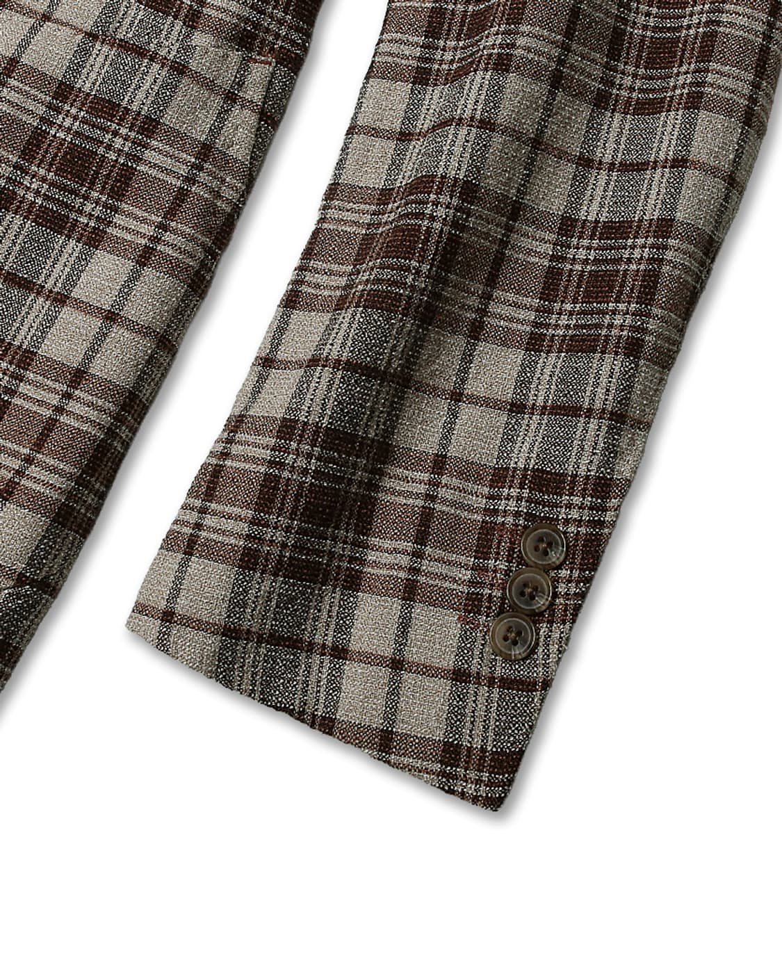 링자켓 X 그린 라벨 릴렉싱 [Sartoria Ring] 체크 스포츠자켓 상품이미지4