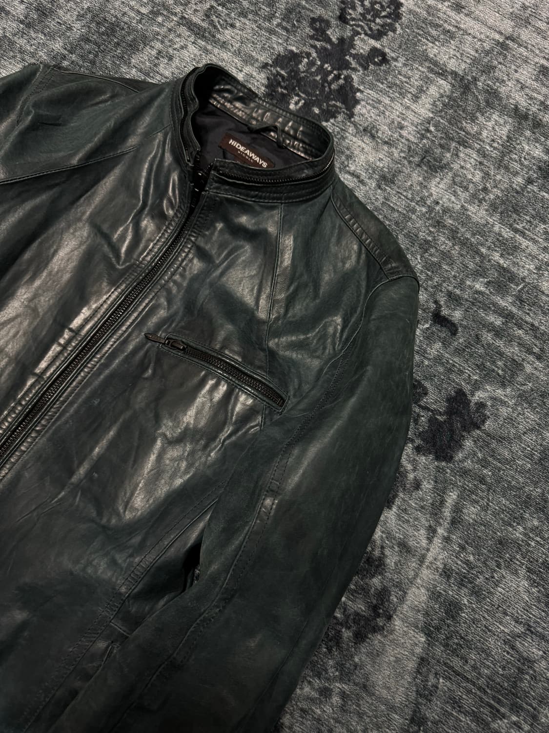 Hideaways nicole blue emerald leather ja 상품이미지3