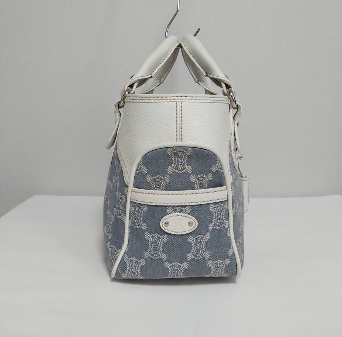 셀린느 데님 마카담 트리오페 부기백 토트백 (정품) 상품이미지5