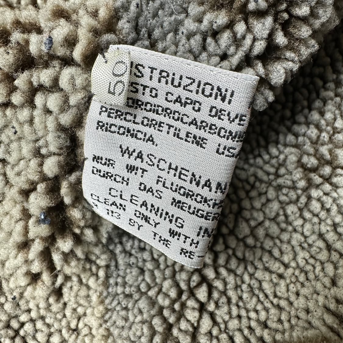 롱기 이탈리아 롱 무스탕 상품이미지7