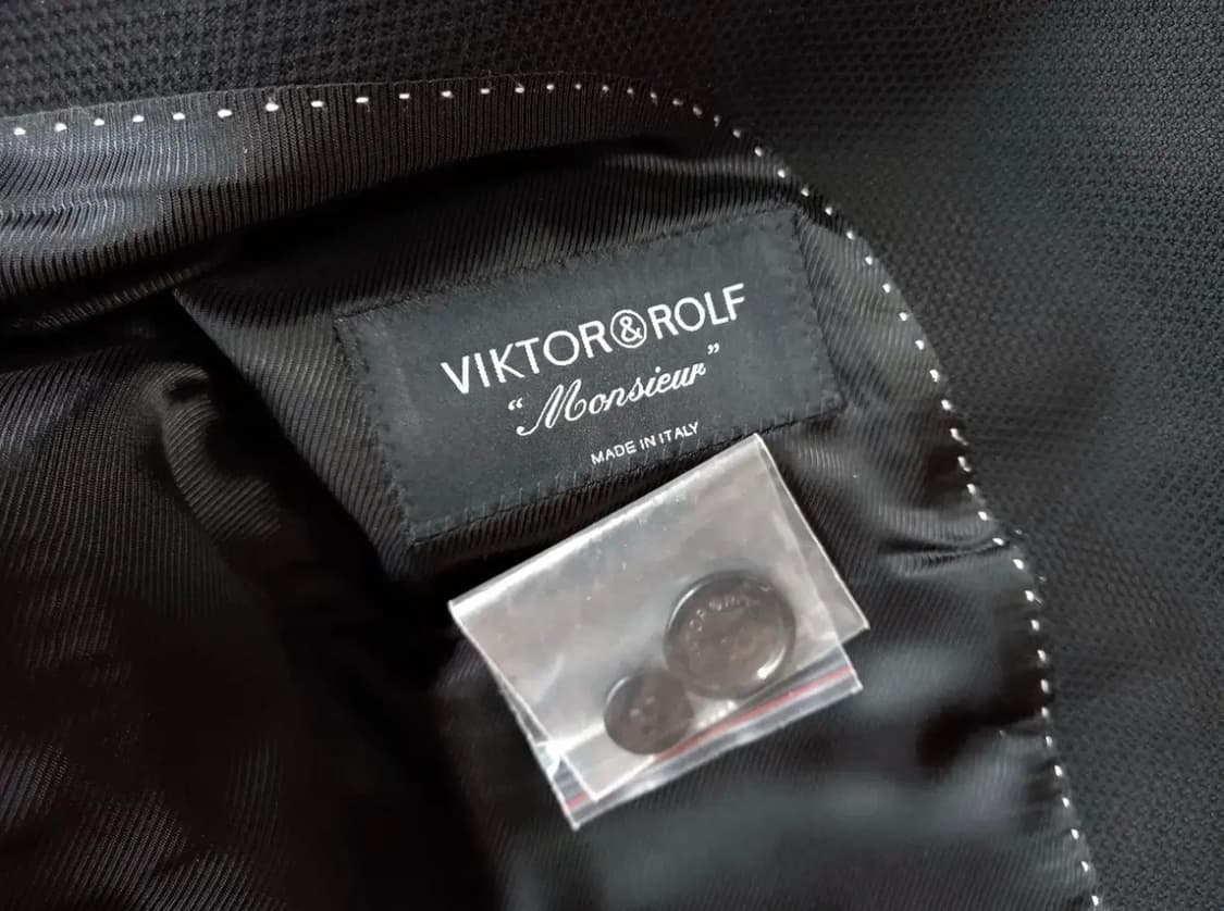 빅터앤롤프 앰블럼 2버튼 블레이저 자켓 상품이미지7