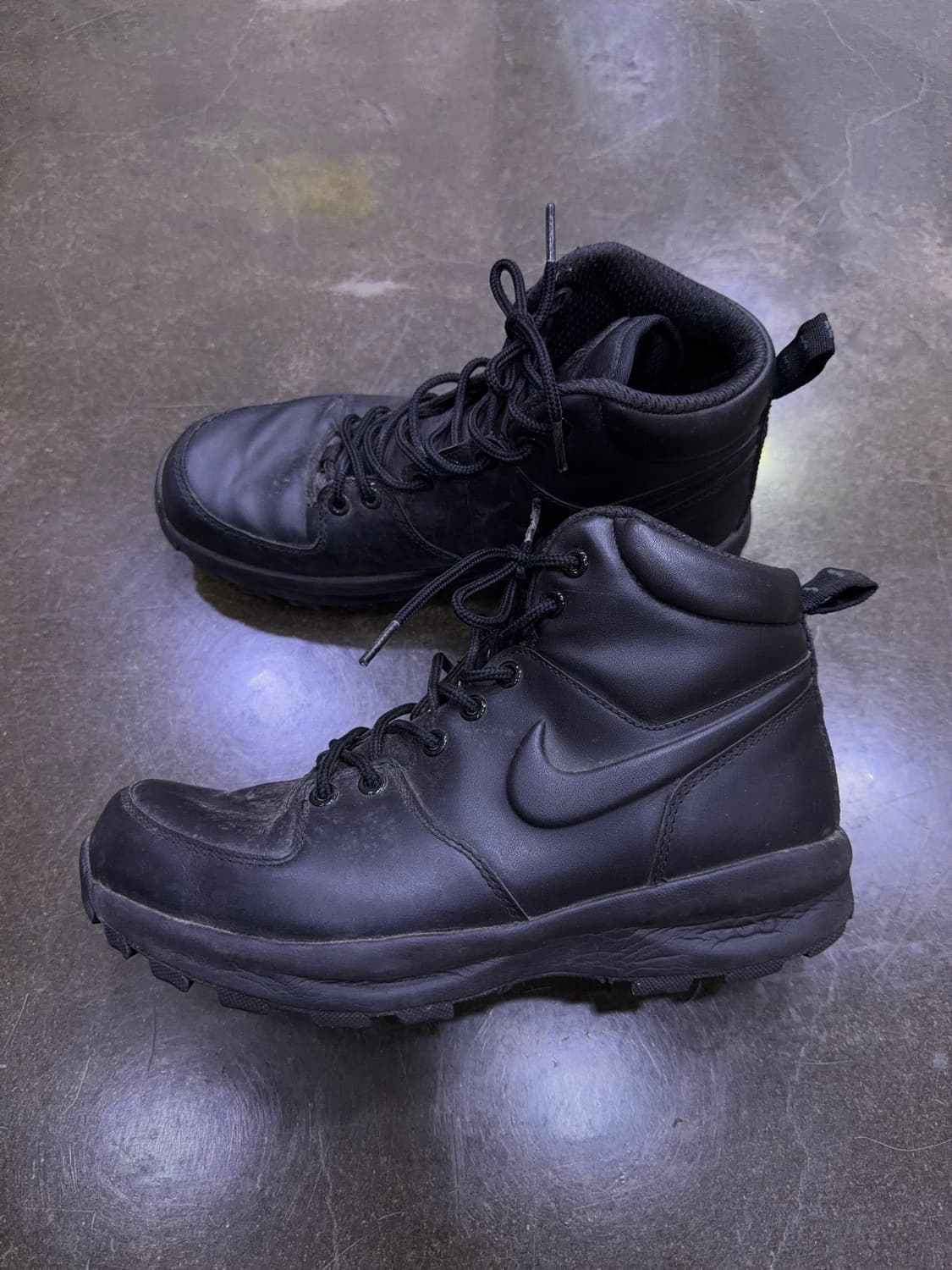 나이키 acg 마노아 레더 올블랙 트리플블랙 슈즈 260 상품이미지5