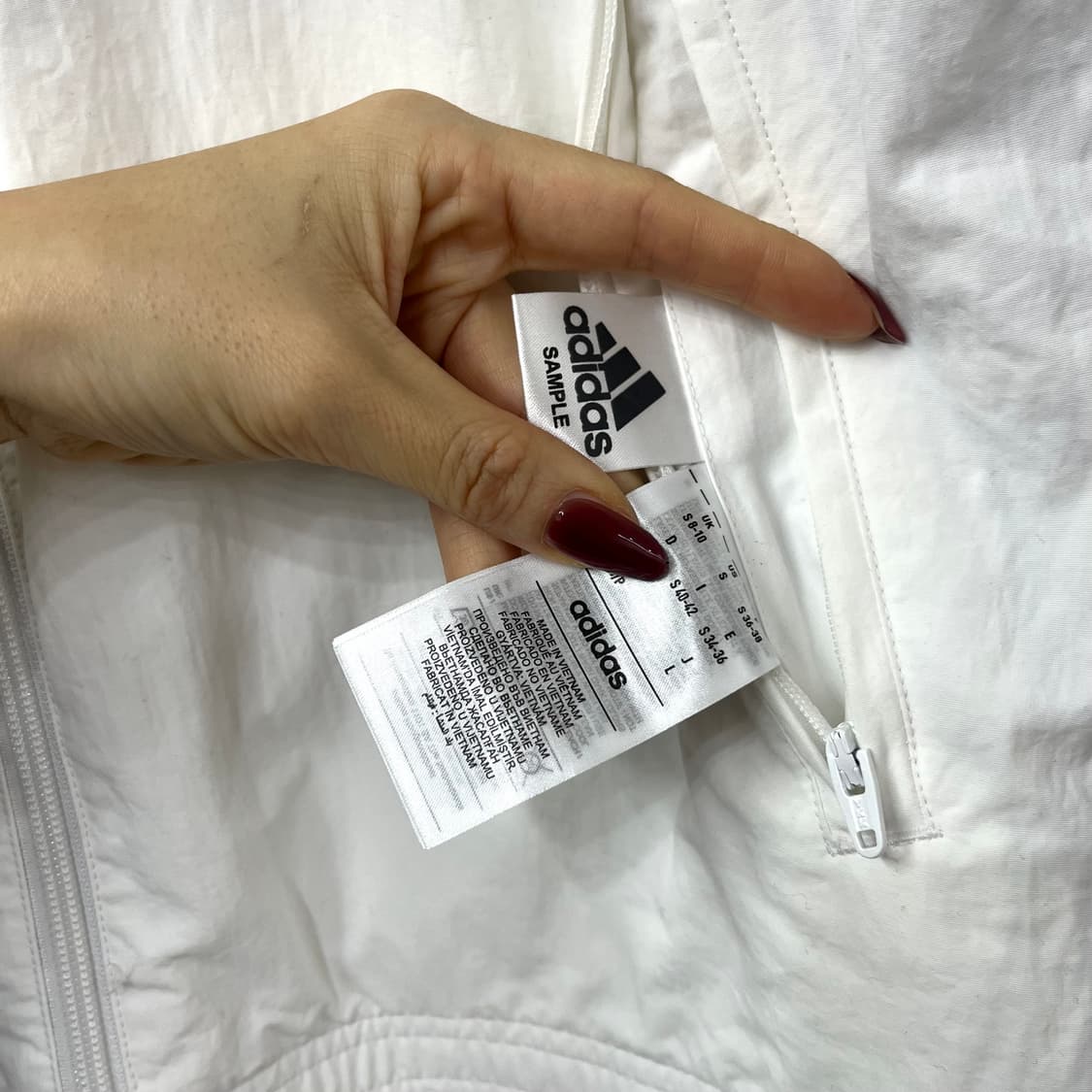 (유일매물) 아디다스 레알 마드리스 앤섬 화이트 리버시블 자켓 상품이미지9