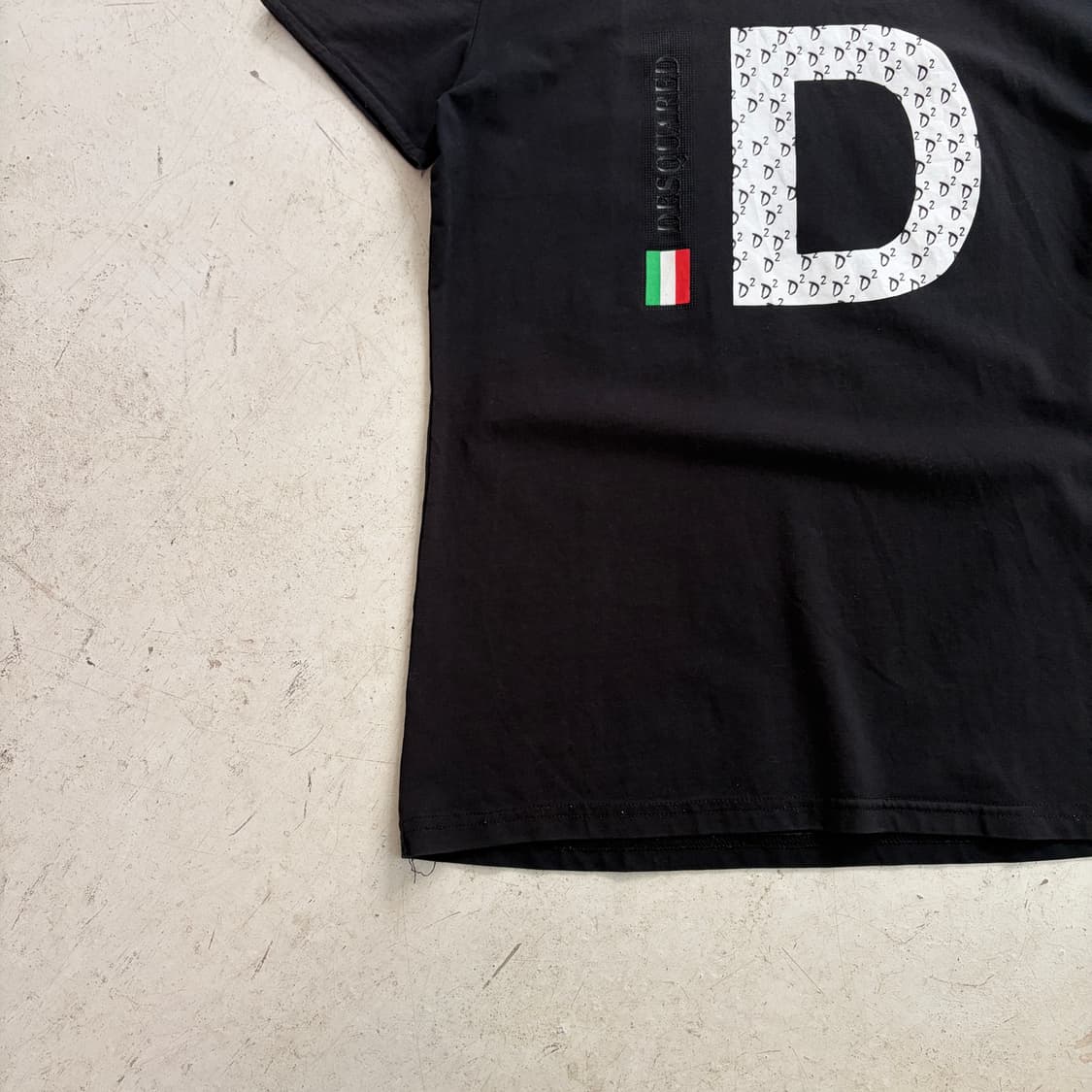 DSQUARED2 디스퀘어드2 빈티지 반팔티 M 상품이미지3