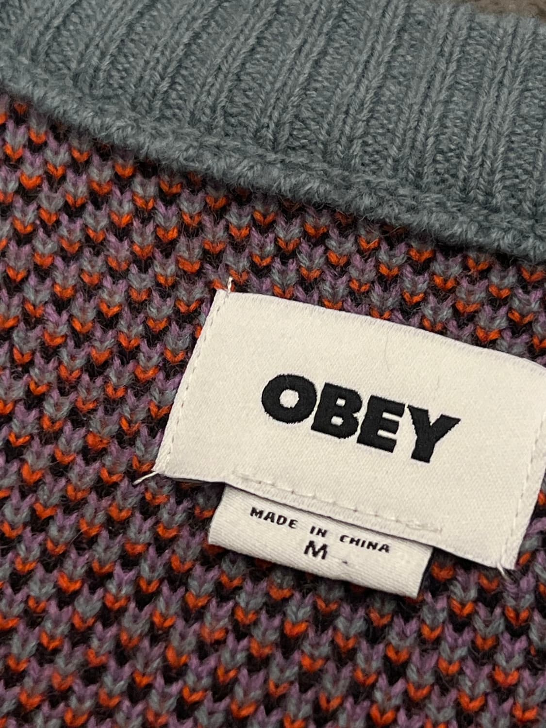 오베이 플로럴 니트 베스트 처분  상품이미지3