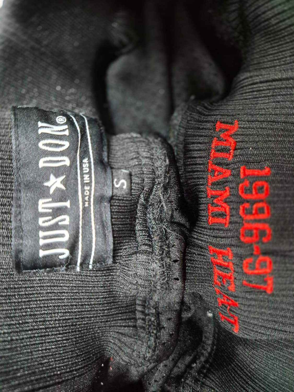 저스트돈 NBA 마이애미 히트 농구 반바지 S 상품이미지4