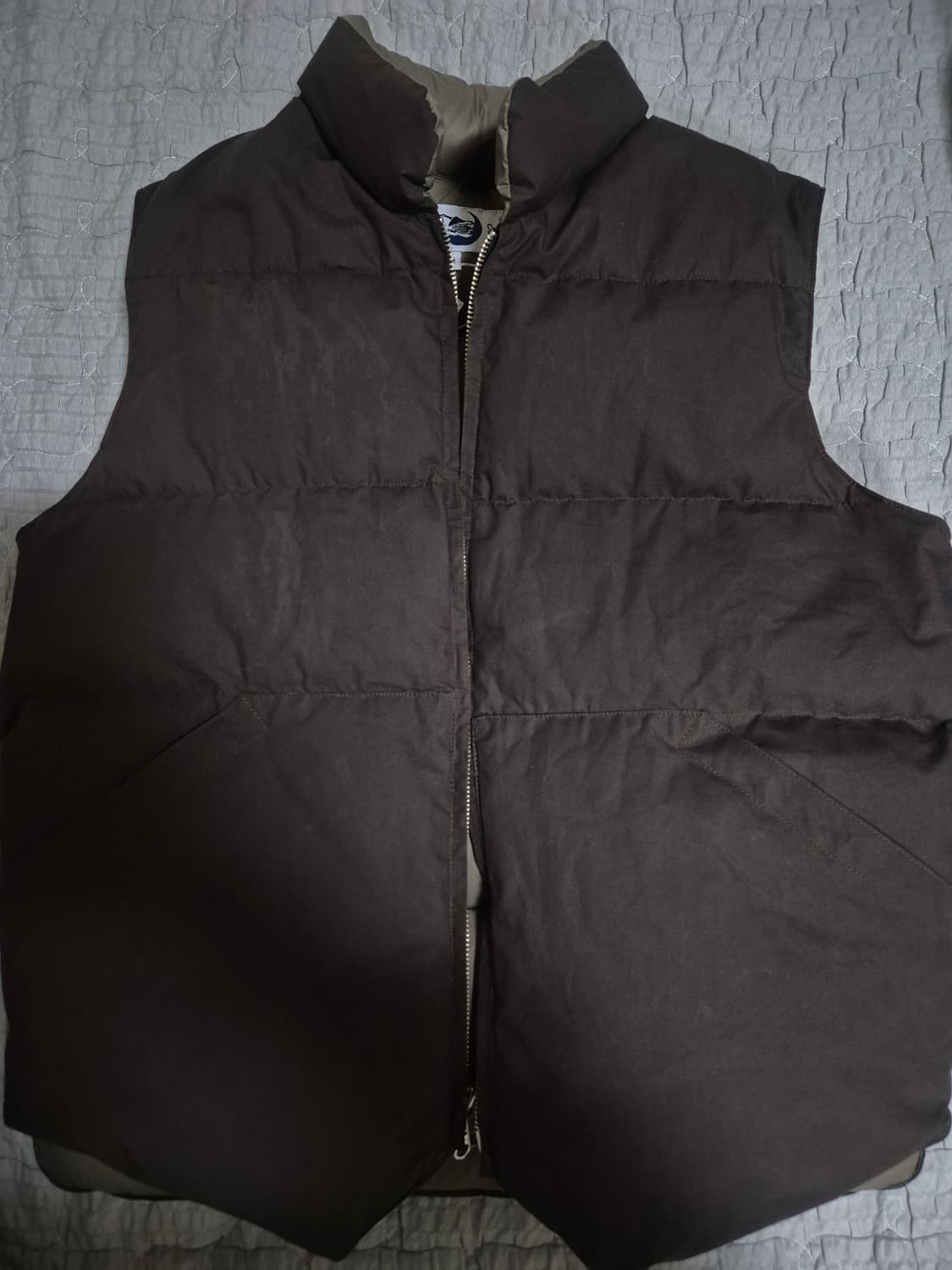 크레센트 다운웍스 베스트 왁스 빈티지블랙/우드 M 상품이미지5