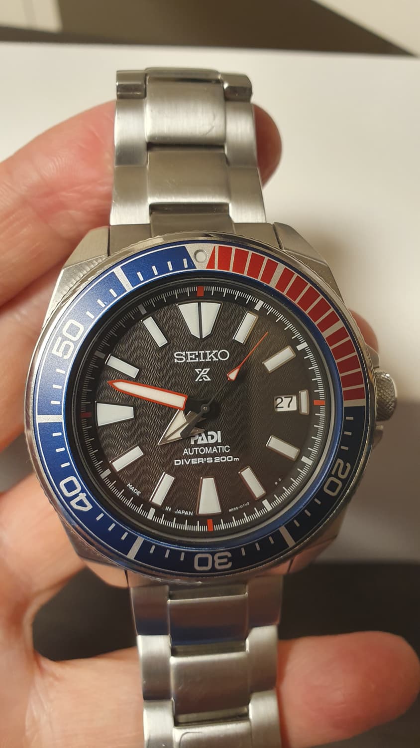 세이코 사무라이 PADI 펩시 SRPB99 상품이미지2